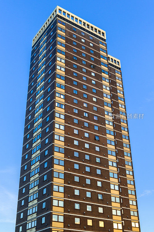 Tower Block Council Flats，英格兰，英国